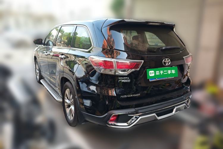 Used Toyota Highlander 2017 2.0T Two-Wheel Drive Elite Edition 5 Seats Rear Left 45 Deg