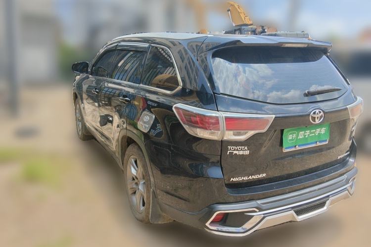 Used Toyota Highlander 2017 2.0T Four-Wheel Drive Luxury Edition 7 Seats Rear Left 45 Deg