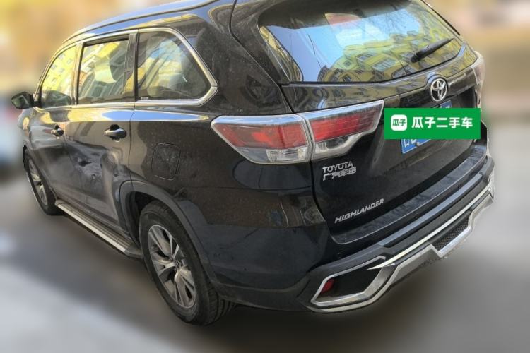 Used Toyota Highlander 2017 2.0T Four-Wheel Drive Elite Edition 7-Seater Rear Left 45 Deg
