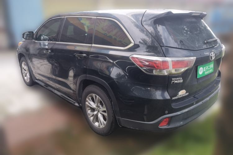 Used Toyota Highlander 2017 2.0T Two-Wheel Drive Elite Edition 5 Seats Rear Left 45 Deg