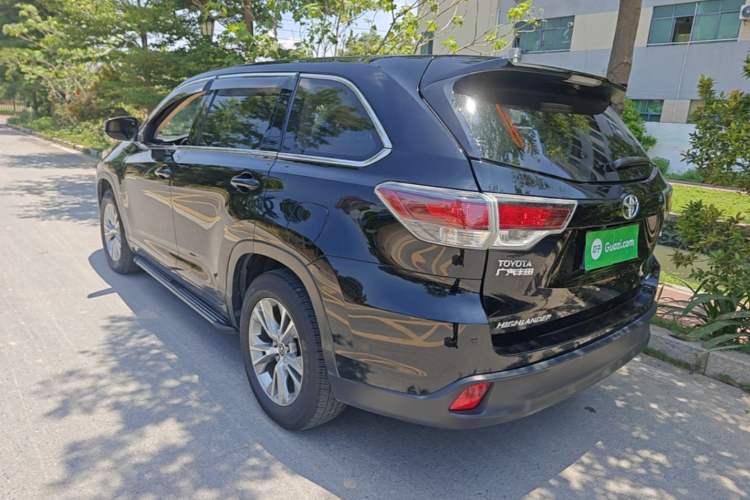 Used Toyota Highlander 2017 2.0T Four-Wheel Drive Elite Edition 7-Seater Rear Left 45 Deg