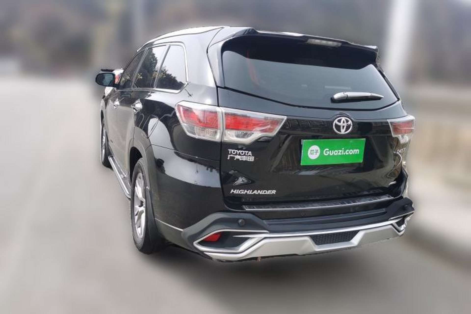 Used Toyota Highlander 2017 2.0T Four-Wheel Drive Elite Edition 7-Seater Rear Left 45 Deg