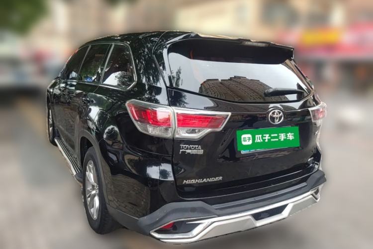 Used Toyota Highlander 2017 2.0T Four-Wheel Drive Elite Edition 7-Seater Rear Left 45 Deg
