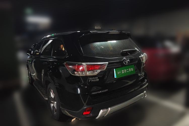 Used Toyota Highlander 2017 2.0T Four-Wheel Drive Luxury Edition 7 Seats Rear Left 45 Deg