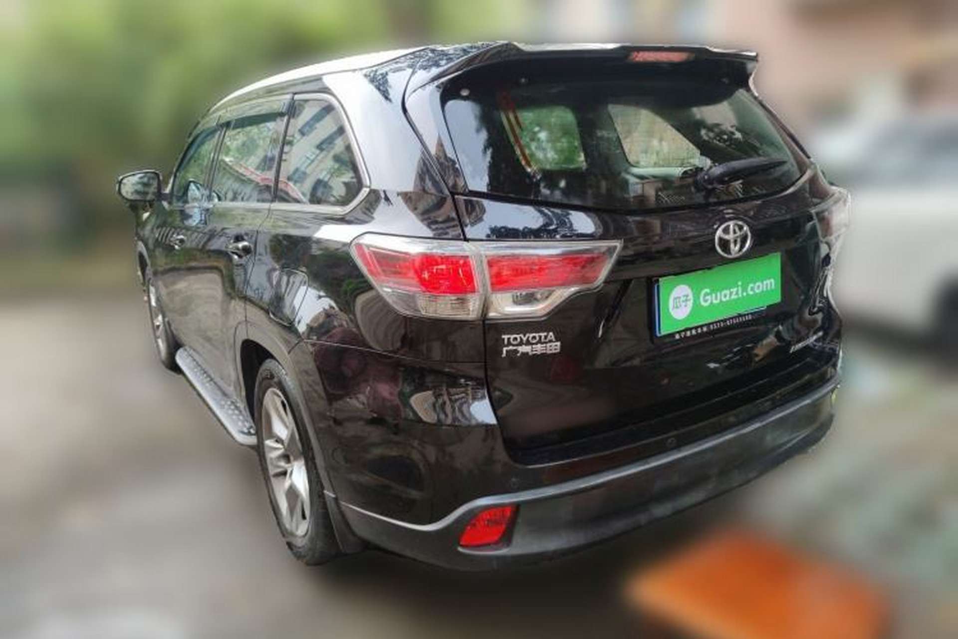 Used Toyota Highlander 2017 2.0T Four-Wheel Drive Ultimate Edition 7 Seats Rear Left 45 Deg
