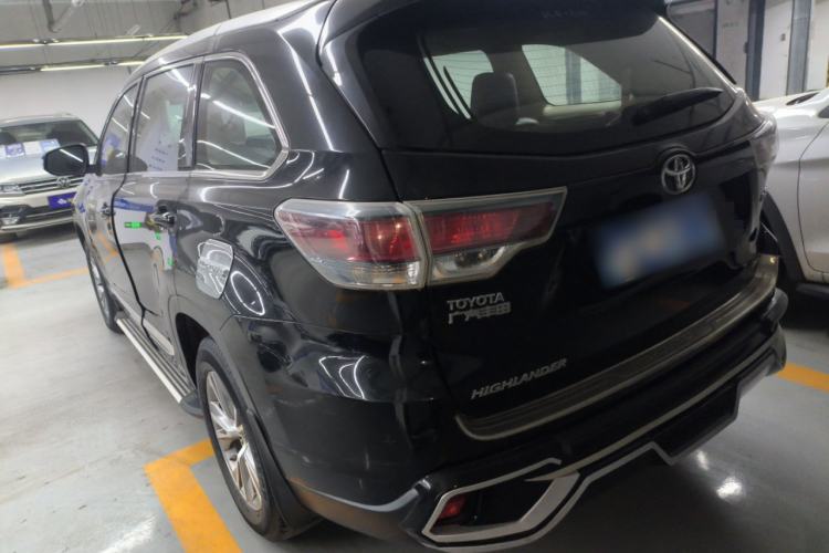 Used Toyota Highlander 2017 2.0T Four-Wheel Drive Elite Edition 7-Seater Rear Left 45 Deg