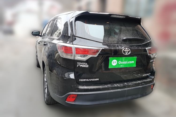 Used Toyota Highlander 2017 2.0T Four-Wheel Drive Luxury Navigation Version 7 Seats Rear Left 45 Deg