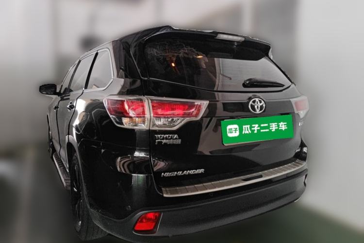 Used Toyota Highlander 2017 2.0T Four-Wheel Drive Elite Edition 7-Seater Rear Left 45 Deg