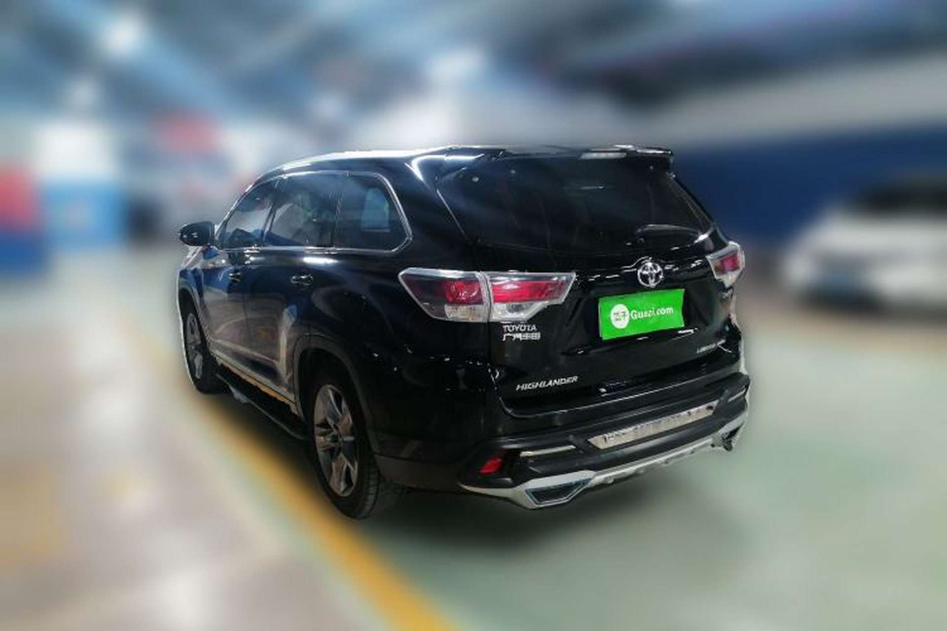 Used Toyota Highlander 2017 2.0T Four-Wheel Drive Ultimate Edition 7 Seats Rear Left 45 Deg