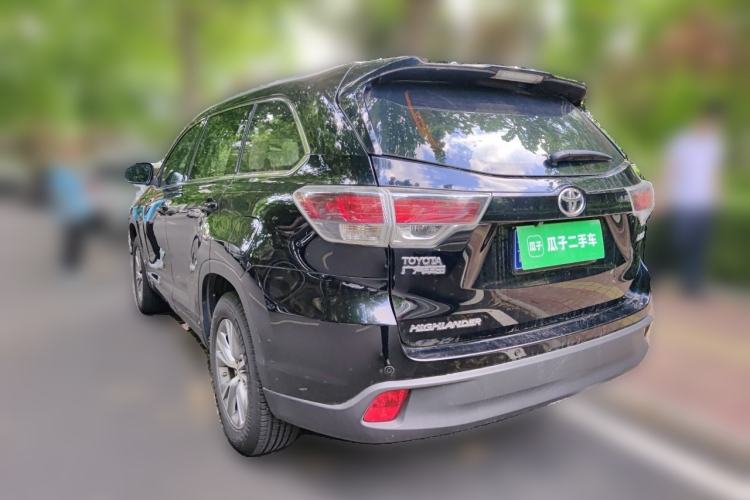Used Toyota Highlander 2017 2.0T Two-Wheel Drive Elite Edition 5 Seats Rear Left 45 Deg