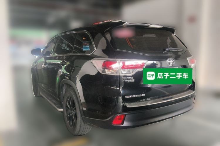 Used Toyota Highlander 2017 2.0T Four-Wheel Drive Elite Edition 7-Seater Rear Left 45 Deg