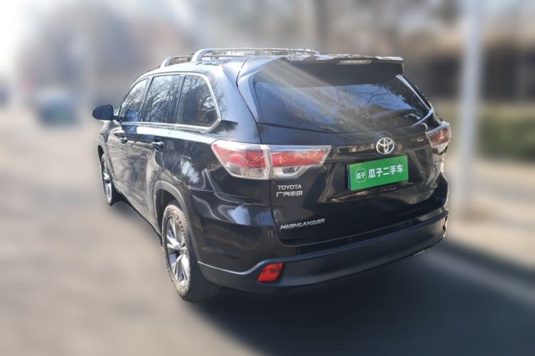 Used Toyota Highlander 2017 2.0T Two-Wheel Drive Elite Edition 5 Seats Rear Left 45 Deg