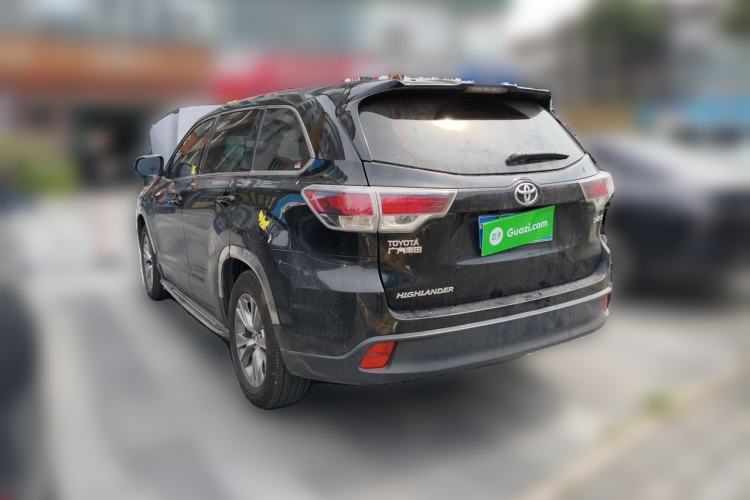 Used Toyota Highlander 2017 2.0T Two-Wheel Drive Elite Version 7 Seats Rear Left 45 Deg