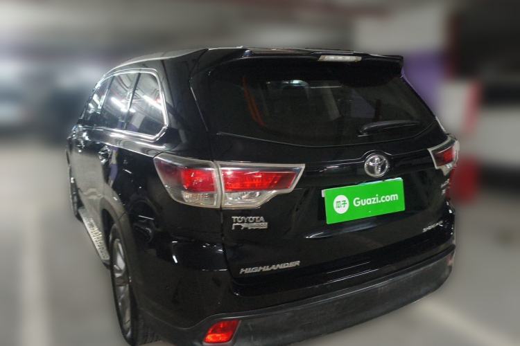 Used Toyota Highlander 2017 2.0T Four-Wheel Drive Luxury Edition 7 Seats Rear Left 45 Deg
