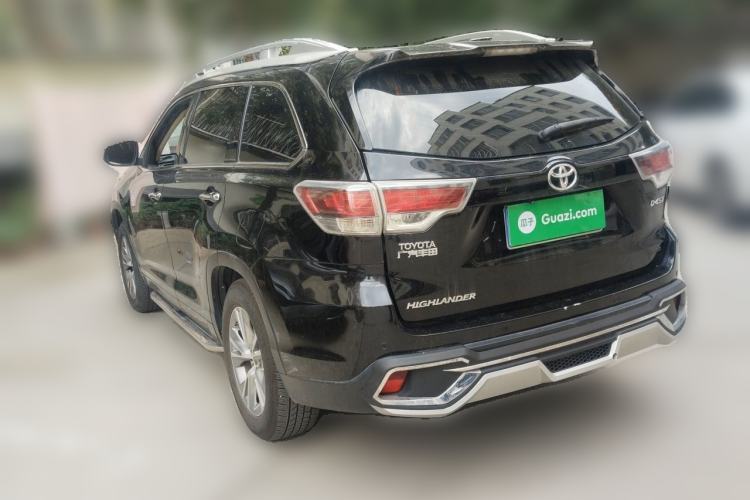 Used Toyota Highlander 2017 2.0T Four-Wheel Drive Elite Edition 7-Seater Rear Left 45 Deg