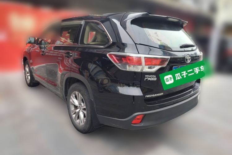 Used Toyota Highlander 2017 2.0T Two-Wheel Drive Elite Edition 5 Seats Rear Left 45 Deg