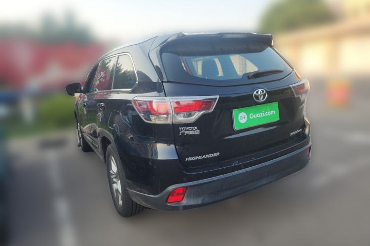 Used Toyota Highlander 2017 2.0T Four-Wheel Drive Luxury Edition 7 Seats Rear Left 45 Deg