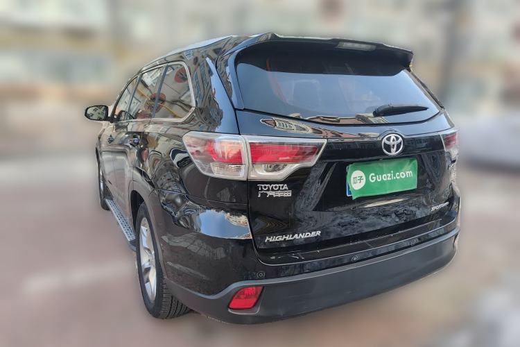 Used Toyota Highlander 2017 2.0T Four-Wheel Drive Luxury Edition 7 Seats Rear Left 45 Deg