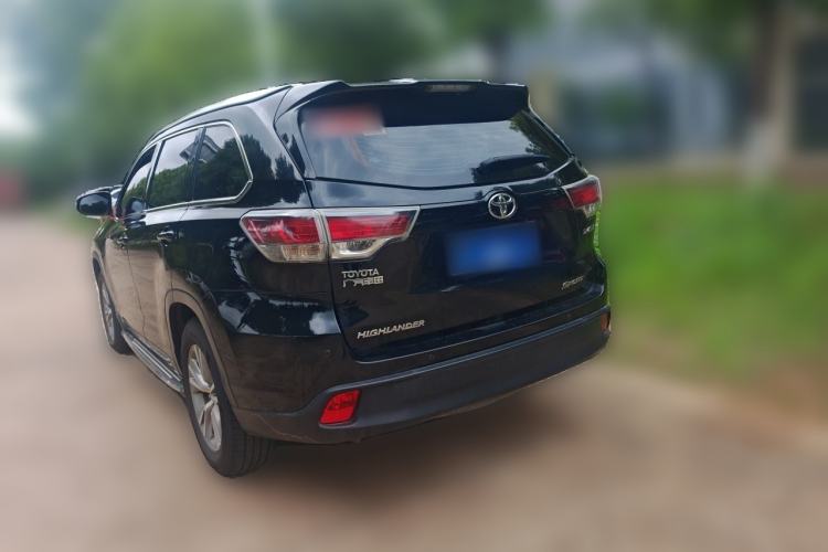 Used Toyota Highlander 2017 2.0T Two-Wheel Drive Elite Edition 5 Seats Rear Left 45 Deg