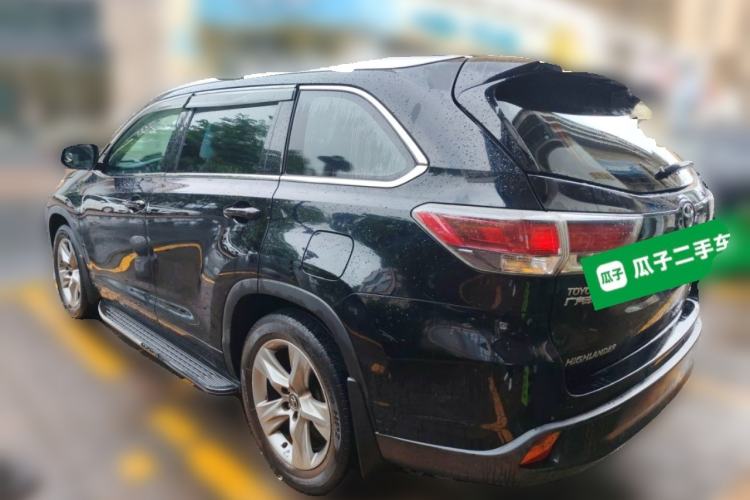 Used Toyota Highlander 2017 2.0T Two-Wheel Drive Luxury Edition 7 Seats Rear Left 45 Deg