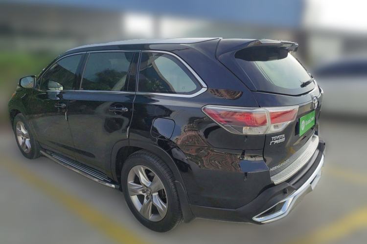 Used Toyota Highlander 2017 2.0T Four-Wheel Drive Luxury Edition 7 Seats Rear Left 45 Deg