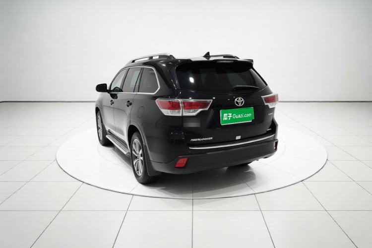 Used Toyota Highlander 2017 2.0T Four-Wheel Drive Elite Edition 7-Seater Rear Left 45 Deg
