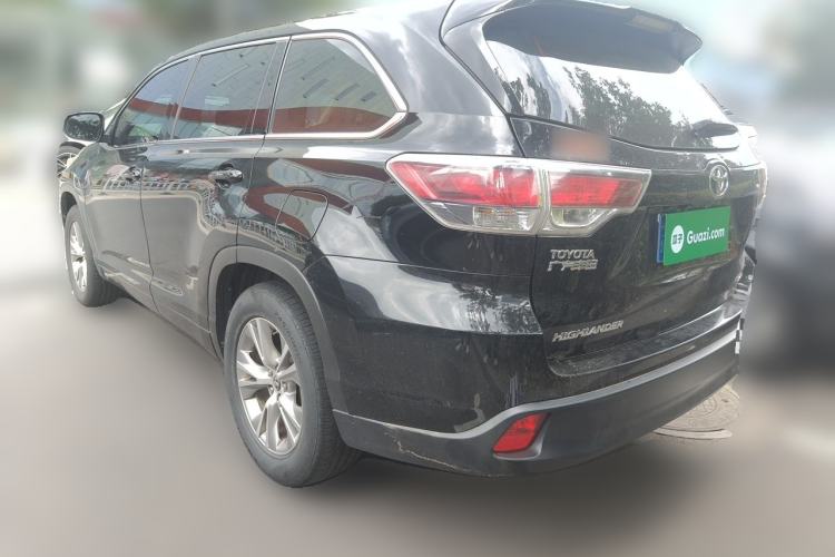 Used Toyota Highlander 2017 2.0T Four-Wheel Drive Elite Edition 7-Seater Rear Left 45 Deg