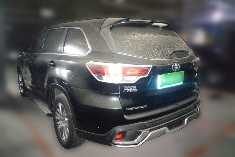 Used Toyota Highlander 2017 2.0T Four-Wheel Drive Elite Edition 7-Seater Rear Left 45 Deg