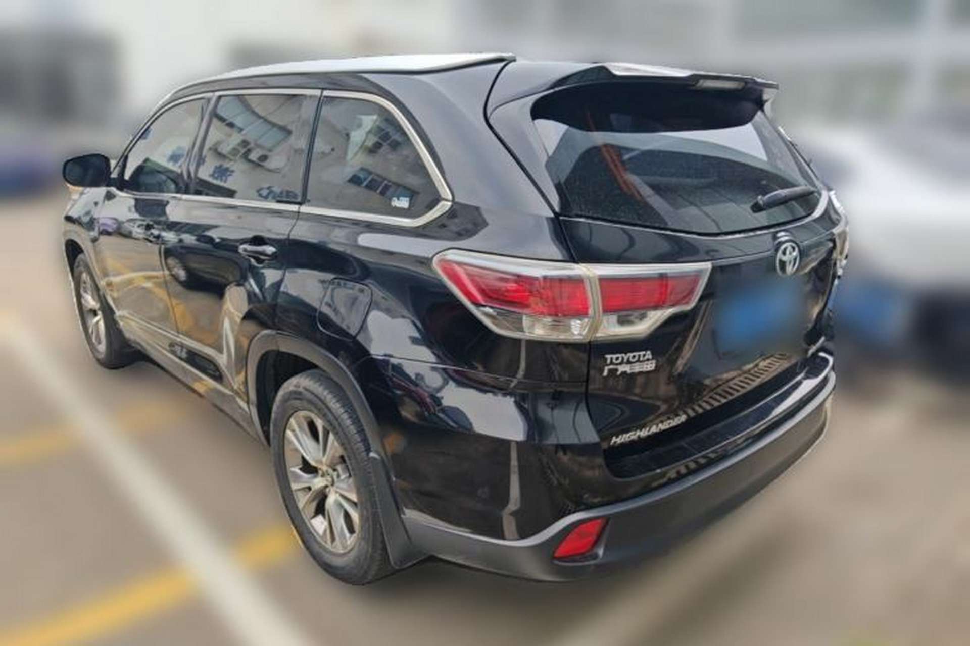 Used Toyota Highlander 2017 2.0T Two-Wheel Drive Elite Edition 5 Seats Rear Left 45 Deg