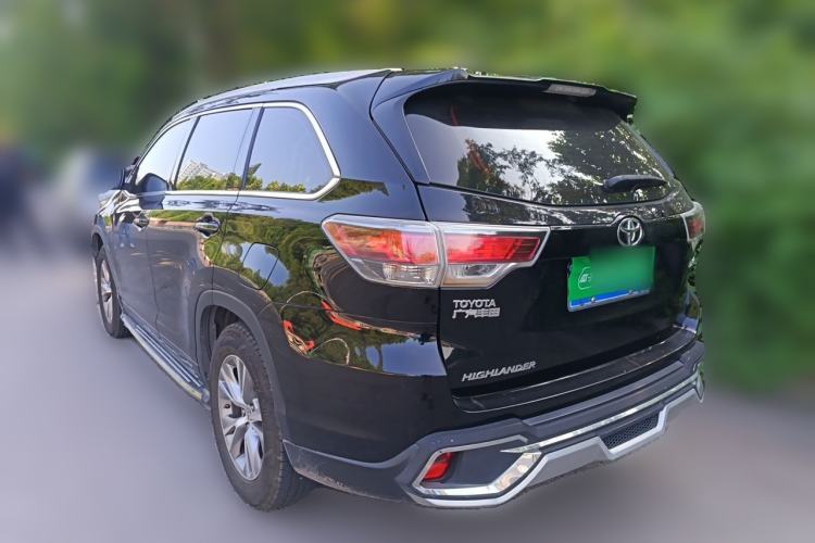 Used Toyota Highlander 2017 2.0T Two-Wheel Drive Elite Version 7 Seats Rear Left 45 Deg