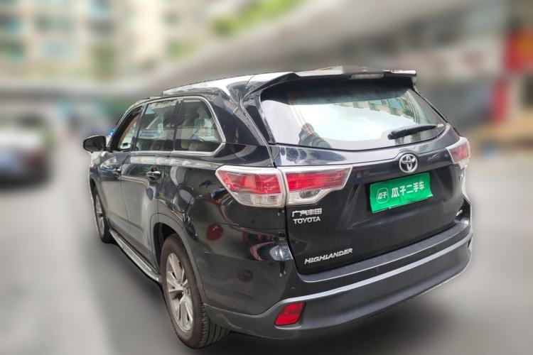Used Toyota Highlander 2017 2.0T Four-Wheel Drive Elite Edition 7-Seater Rear Left 45 Deg