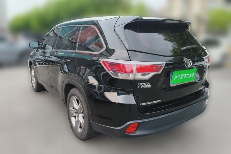 Used Toyota Highlander 2017 2.0T Four-Wheel Drive Luxury Edition 7 Seats Rear Left 45 Deg