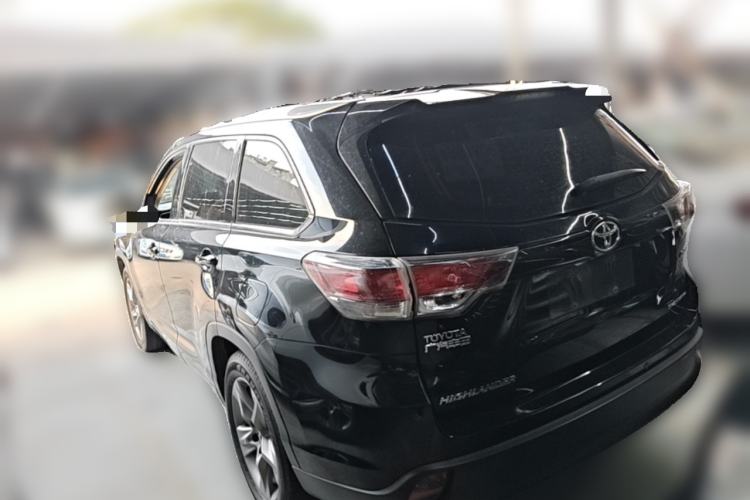 Used Toyota Highlander 2017 2.0T Four-Wheel Drive Luxury Edition 7 Seats Rear Left 45 Deg
