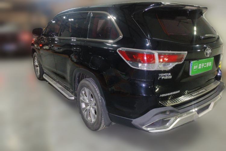 Used Toyota Highlander 2017 2.0T Two-Wheel Drive Elite Edition 5 Seats Rear Left 45 Deg