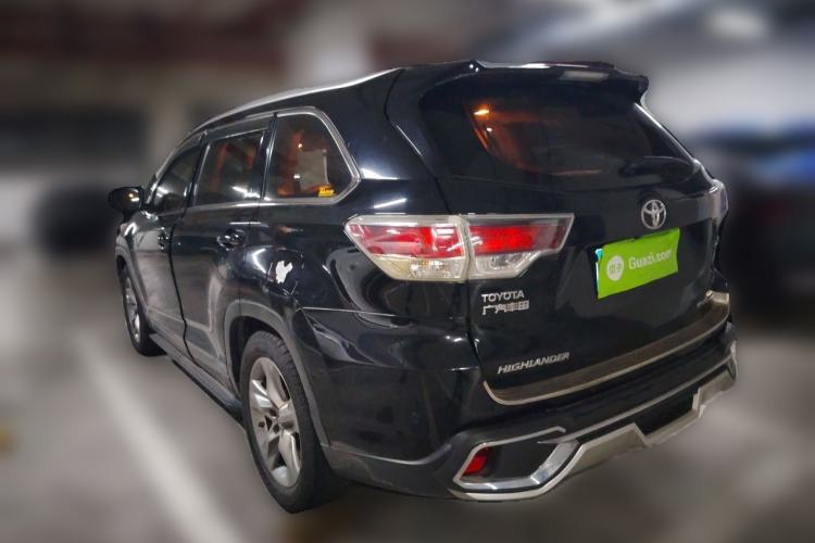 Used Toyota Highlander 2017 2.0T Four-Wheel Drive Luxury Edition 7 Seats Rear Left 45 Deg