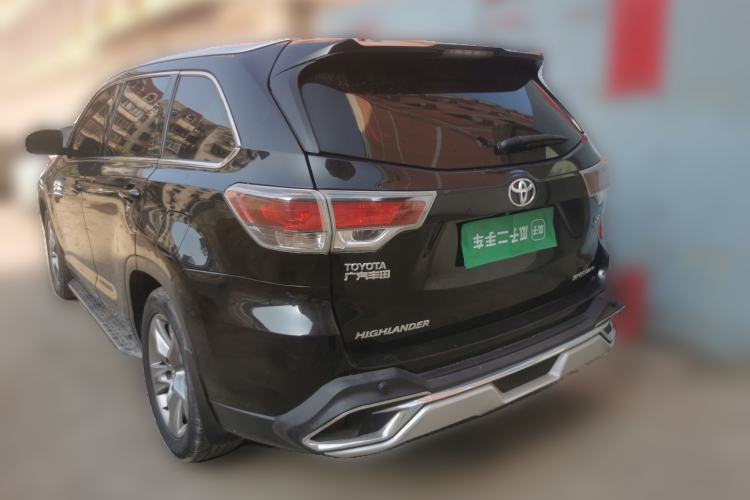 Used Toyota Highlander 2017 2.0T Four-Wheel Drive Luxury Edition 7 Seats Rear Left 45 Deg