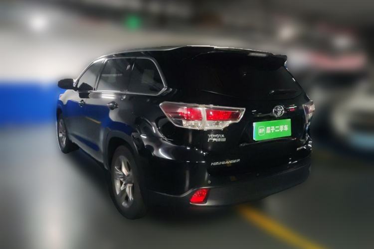 Used Toyota Highlander 2017 2.0T Four-Wheel Drive Luxury Edition 7 Seats Rear Left 45 Deg