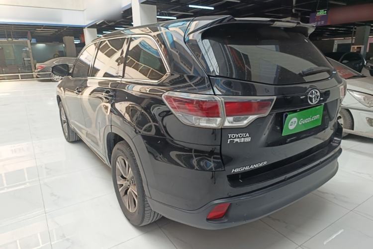 Used Toyota Highlander 2017 2.0T Two-Wheel Drive Elite Edition 5 Seats Rear Left 45 Deg