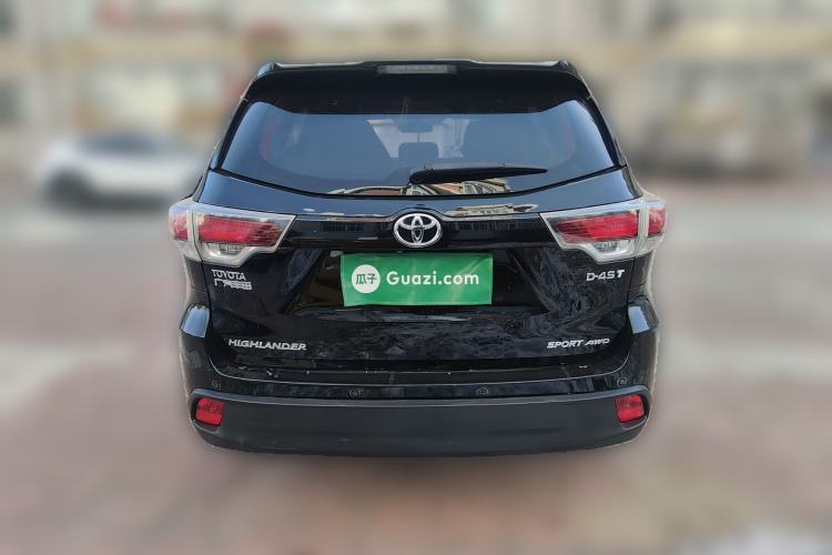 Used Toyota Highlander 2017 2.0T Four-Wheel Drive Luxury Edition 7 Seats Rear