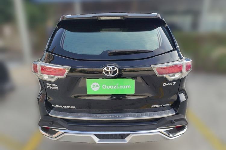 Used Toyota Highlander 2017 2.0T Four-Wheel Drive Luxury Edition 7 Seats Rear