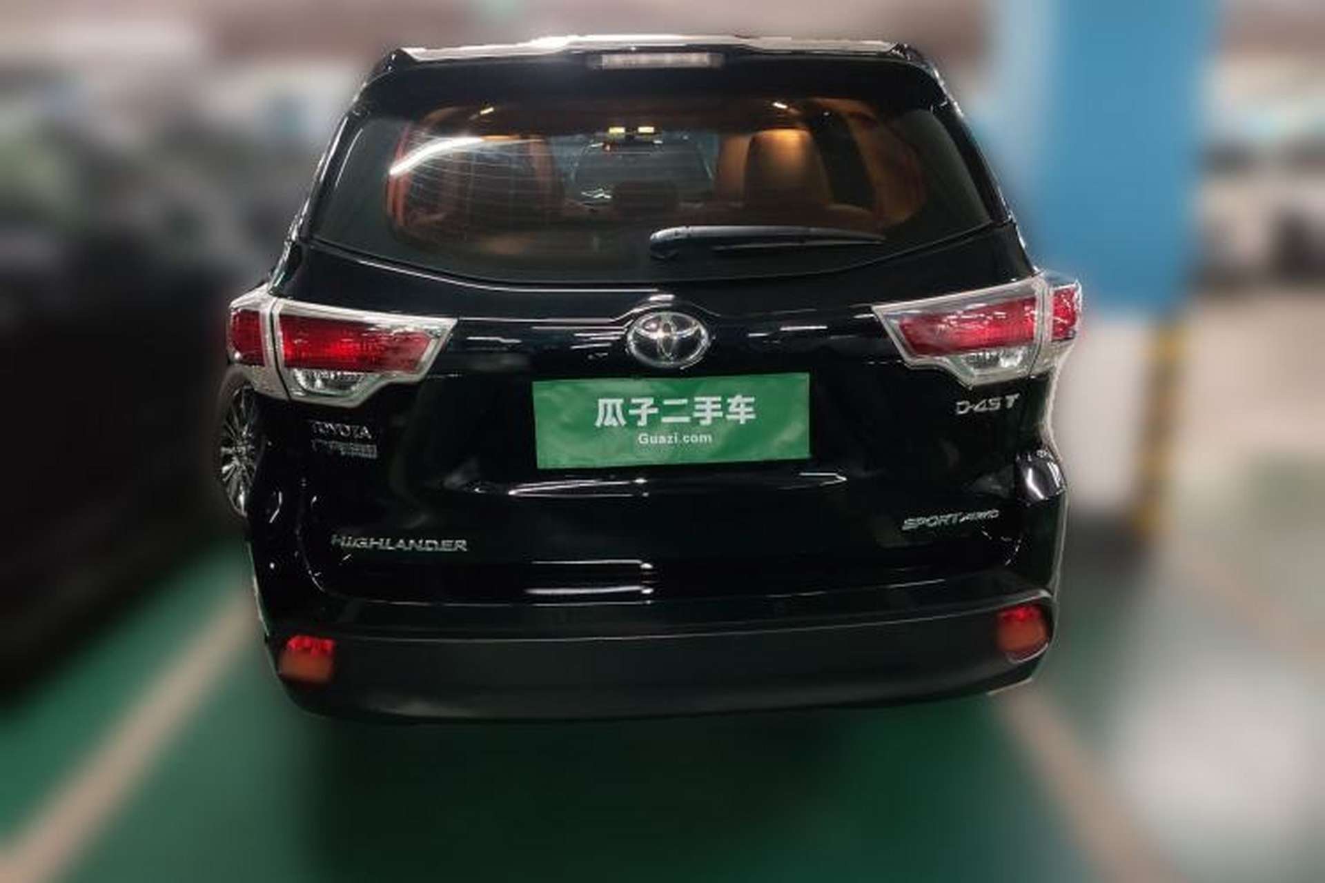 Used Toyota Highlander 2017 2.0T Four-Wheel Drive Luxury Edition 7 Seats Rear