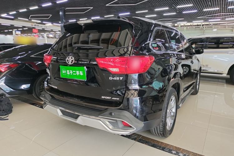 Used Toyota Highlander 2017 2.0T Four-Wheel Drive Luxury Edition 7 Seats Rear Right 45 Deg