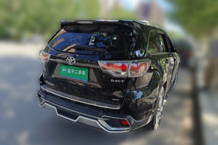 Used Toyota Highlander 2017 2.0T Four-Wheel Drive Elite Edition 7-Seater Rear Right 45 Deg