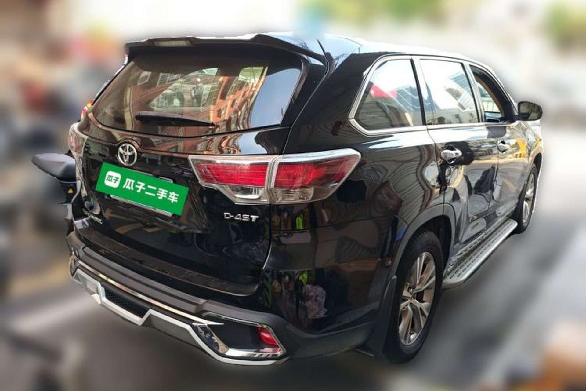 Used Toyota Highlander 2017 2.0T Two-Wheel Drive Elite Edition 5 Seats Rear Right 45 Deg