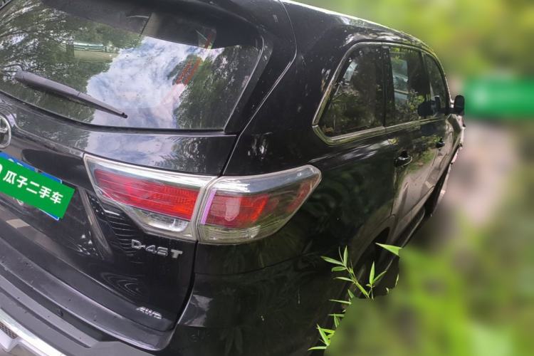Used Toyota Highlander 2017 2.0T Four-Wheel Drive Elite Edition 7-Seater Rear Right 45 Deg