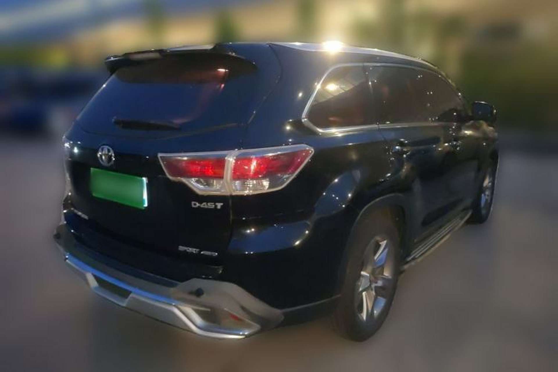 Used Toyota Highlander 2017 2.0T Four-Wheel Drive Luxury Edition 7 Seats Rear Right 45 Deg
