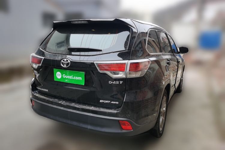 Used Toyota Highlander 2017 2.0T Four-Wheel Drive Luxury Navigation Version 7 Seats Rear Right 45 Deg