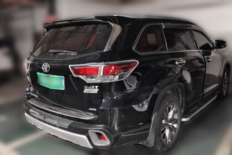 Used Toyota Highlander 2017 2.0T Four-Wheel Drive Elite Edition 7-Seater Rear Right 45 Deg