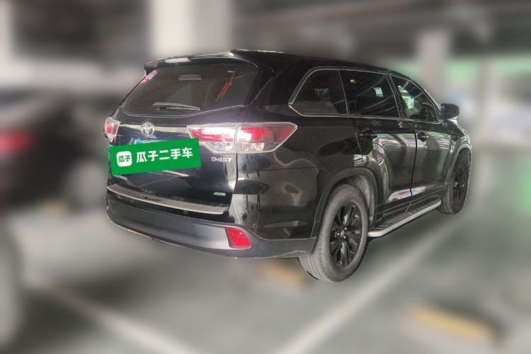 Used Toyota Highlander 2017 2.0T Four-Wheel Drive Elite Edition 7-Seater Rear Right 45 Deg