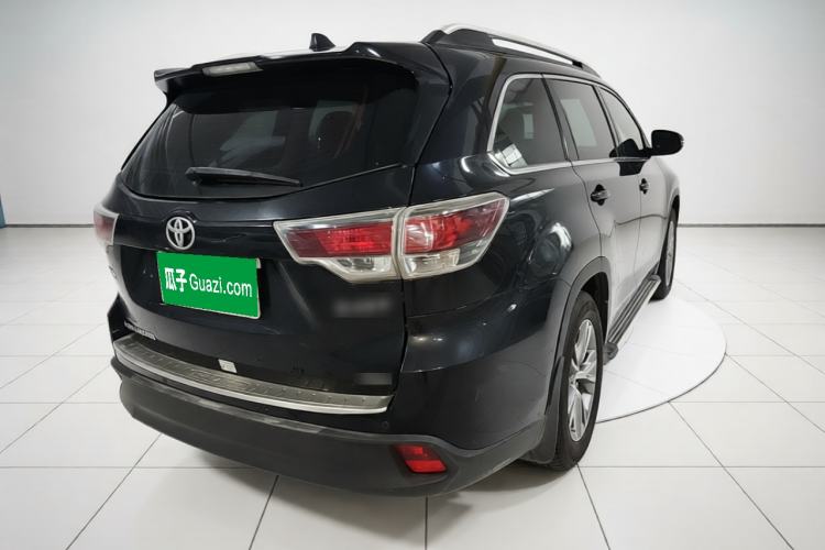 Used Toyota Highlander 2017 2.0T Four-Wheel Drive Elite Edition 7-Seater Rear Right 45 Deg